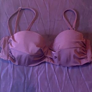 H&M Burgundy Bikini Top